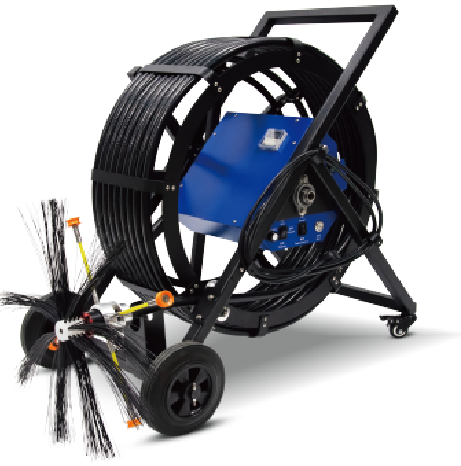 LQDCM-928 Rotary Brush Air Duct Cleaner Machine